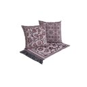 Ver imagem 1 de Kit Xale para Sofá com Franja Grécia 5 Peças 1,35m X 1,35m 60% Algodão 40% Poliéster Tecido