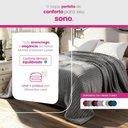 Ver imagem 5 de Manta Cobertor Casal Corttex Luster Canelada 180x220cm Microfibra Antialérgico Super Macio Premium