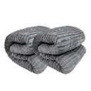 Ver imagem 1 de Manta Cobertor Casal Corttex Luster Canelada 180x220cm Microfibra Antialérgico Super Macio Premium