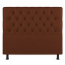 Ver imagem 3 de Cabeceira Cama Box Casal King Size Nice 195cm Suede Terracota - Desk Design