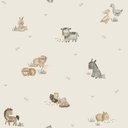 Ver imagem 1 de Papel de Parede Happy Infantil Bege 14831