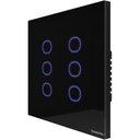 Ver imagem 1 de Interruptor Touch Smart 4x4 Tramontina Preto 6 Canais Tramontina