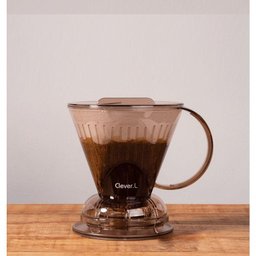 Clever - Suporte P- Filtrar Café com Filtro - Marrom - 4