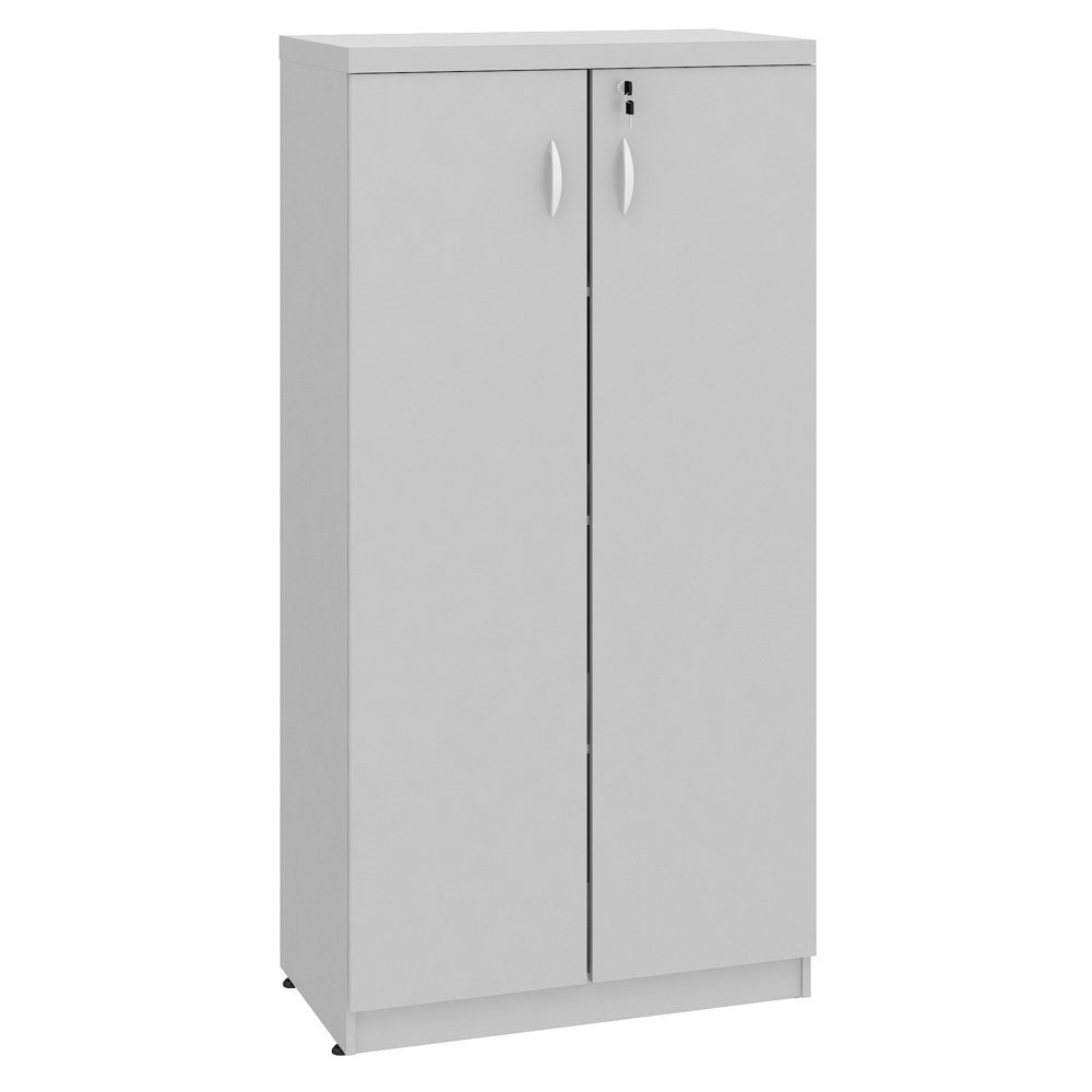 Armário de Escritório Alto 2 Portas com Chave Web30 G04 Cinza Armário de Escritório Alto 2 Portas com Chave Web30 G04 Cinza