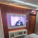 Ver imagem 4 de Papel de Parede Adesivo Ripas de Madeira Clara Lavável 10 M Icolou Madeira Tacos