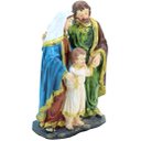Ver imagem 2 de Presépio Estátuas em Resina Sagrada Família Jesus 20cm