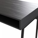 Ver imagem 4 de Escrivaninha de Escritório Industrial Concept 120cm Yescasa Preto/Trama