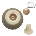 Ver imagem 3 de Massageador Muscular Relaxante Pilates Ioga Exercicio Fascite Plantar Acupressao Pes Costas Ombro Pe