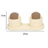 Massageador Muscular Relaxante Pilates Ioga Exercicio Fascite Plantar Acupressao Pes Costas Ombro Pe - 10