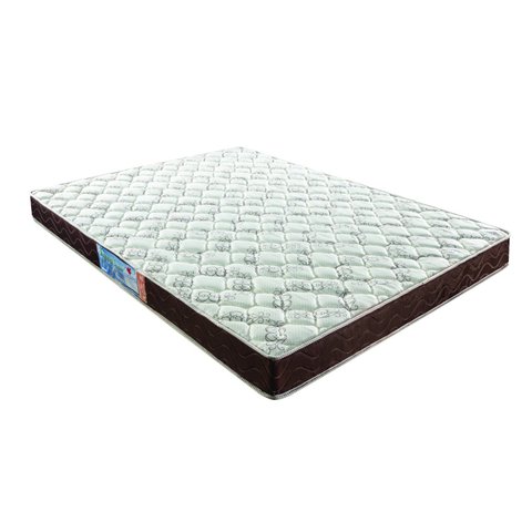 Colchão Queen D33 Águia Super 24x 198x 158cm Montreal Branco/Marrom