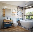 Ver imagem 2 de Estante Suspensa para Banheiro 4 Prateleiras Barbara 