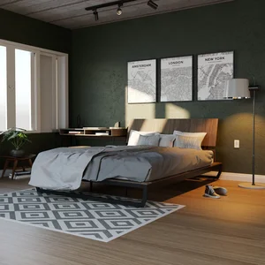 Cama Casal/Queen com Cabeceira Concept CabeCasa MadeiraMadeira
