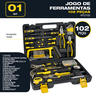 Jogo Ferramentas 102 Peças Profissional Maleta Completa Oz - 2