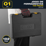 Jogo Ferramentas 102 Peças Profissional Maleta Completa Oz - 4