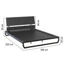 Ver imagem 2 de Cama Casal/Queen com Cabeceira Concept CabeCasa MadeiraOriginals