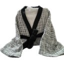 Ver imagem 7 de Roupão Aveludado Modelo Quimono Estampa Contemporâneo M