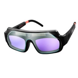Oculos de Solda Solar Epi Automatico Anti Reflexo Proteçao Escurecimento Uv Haste Regulavel Soldador - 3