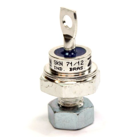 Diodo Retificador 1200v 72a Anodo na Rosca (semikron Skn 71/12)