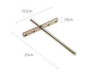 Ver imagem 5 de Kit 6un Suporte Interno Prateleira Fixação Invisível T 25cm
