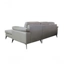 Ver imagem 3 de Sofá de Couro Asti 2 Lugares com Chaise Direita Avelã - Mempra Design