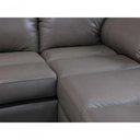 Ver imagem 5 de Sofá de Couro Asti 2 Lugares com Chaise Direita Avelã - Mempra Design