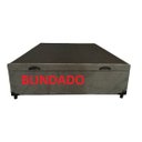 Ver imagem 2 de Cama Box Baú Casal Blindado Suede Cinza