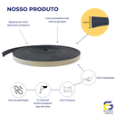 Ver imagem 3 de Moldura Roda Meio Eva Autocolante Marte 3,5cmx5mm 15 Metros - Preto