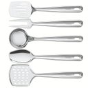 Ver imagem 2 de Jogo de Utensílios Extrata em Aço Inox com Suporte 5 Peças - Tramontina 66815/700