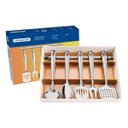 Ver imagem 3 de Jogo de Utensílios Extrata em Aço Inox com Suporte 5 Peças - Tramontina 66815/700