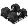 Peso Dumbbell Ajustável Premium até 32kg Ahead Sports Preto - 1