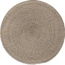 Ver imagem 1 de Kit 6 Americano Requinte Liso para Mesa Redondo 38cm Taupe