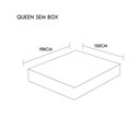Ver imagem 2 de Colchão Natural Gel Articulado Cinza 20cm Medida Queen 160x200cm Opcionais sem Opcionais