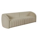 Ver imagem 7 de Conjunto Sala de Estar Sofá 332cm 4 Lugares e Poltrona Adam Boucle Bege G45 - Gran Belo Conjunto Ada