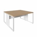 Ver imagem 2 de Plataforma para Escritório Plataforma Industrial sem Gavetas MDP 170cm Macadâmia