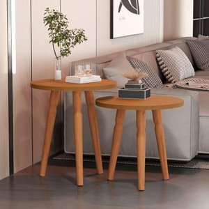 Conjunto Mesas Auxiliar Filadélfia Nature