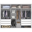 Ver imagem 2 de Guarda Roupa Casal 6 Pts 100% Mdf Gramado - Móveis Valverde