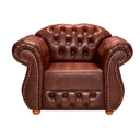Ver imagem 1 de POLTRONA CHESTERFIELD MERLO CORANO MARROM