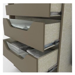 Guarda Roupa Casal Dallas Duna Off White - Henn - 4