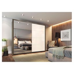 Guarda Roupa Casal Dallas Duna Off White - Henn - 2