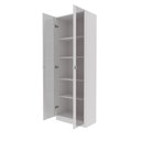Ver imagem 2 de Kit 2 Armários para Escritório 2 Portas de Vidro ME4115 Branco