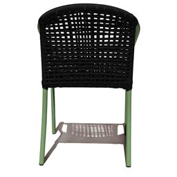 Cadeira Corda Náutica Área Externa e Interna Base Alumino:preto - 3