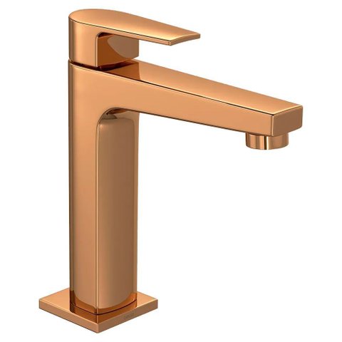 Torneira de Mesa Lavatório Bica Média Level 1/2" Red Gold - 1193.gl26.rd