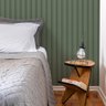 Papel de Parede Ripado Verde Musgo 2,5mx57cm MAD70Y - 4