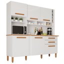 Ver imagem 2 de Armário de Cozinha 6 Portas 2 Gavetas Alexia Top