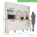 Ver imagem 3 de Armário de Cozinha 6 Portas 2 Gavetas Alexia Top