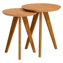 Ver imagem 1 de Kit Mesa Lateral Classic Redonda Nature - Imcal