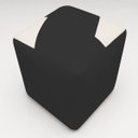 Ver imagem 3 de Puff Decorativo Urban Corino para Sala Quarto Hall de Entrada Compacto Assento Extra Preto