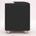 Ver imagem 2 de Puff Decorativo Urban Corino para Sala Quarto Hall de Entrada Compacto Assento Extra Preto