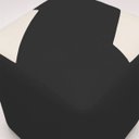 Ver mais imagens de Puff Decorativo Urban Corino para Sala Quarto Hall de Entrada Compacto Assento Extra Preto