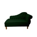 Ver imagem 2 de Kit Divâ Luiza 1.40 + 1 Poltrona Suelen + 2 Puff Retrô Luiz Xv Decorativo